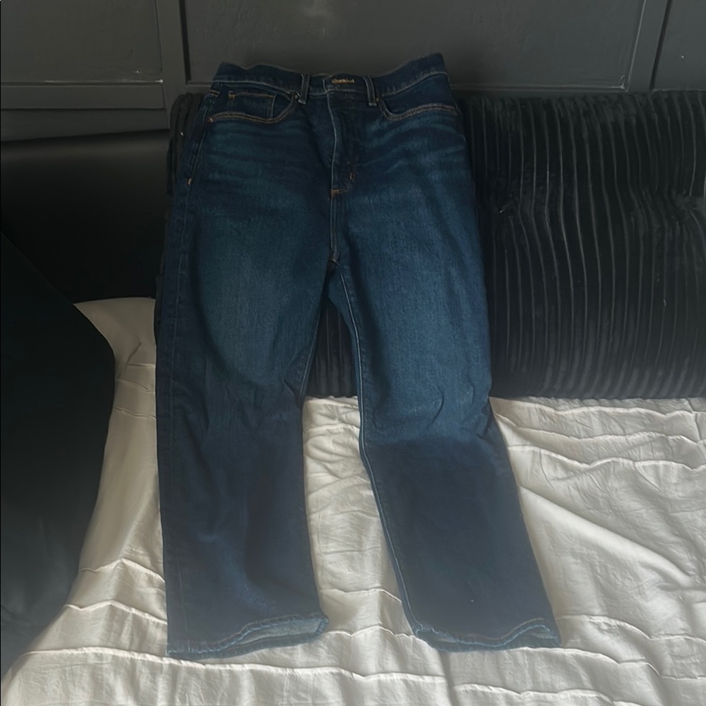 LOFT Blue Straight Jeans Classic Denim Style
